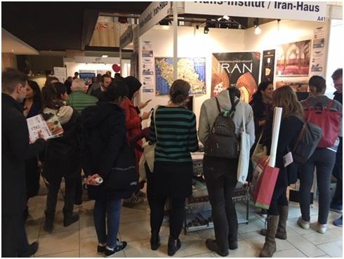حضور نماینده اطلاع رسانی گردشگری ایران در نمایشگاه بین المللی فرهنگ و زبان برلین