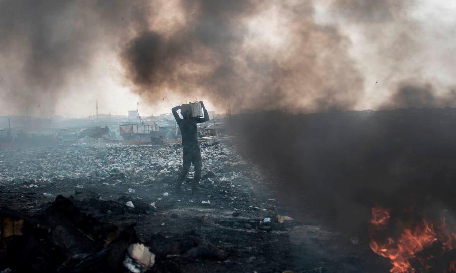 غذای فاسد، نتیجه آلودگی زباله های صنعتی اروپا در غنا