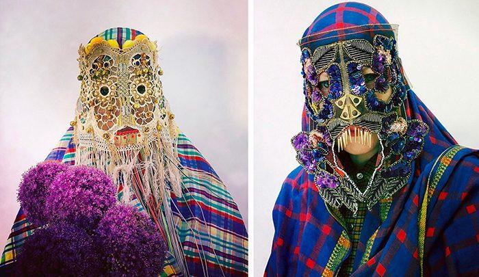 ماسک پارچه ای؛زنانی با چهره های متفاوت! ، تصاویر