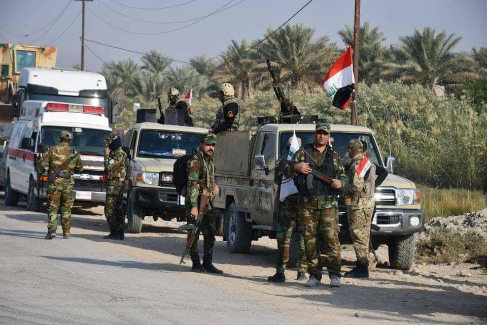 خبرنگاران الحشد الشعبی نتایج عملیات علیه داعش در غرب عراق را تشریح کرد