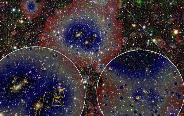 دانشمندان طولانی ترین رشته میان کهکشانی را کشف کردند